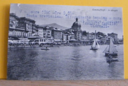 (GEN4) GENOVA - PEGLI - LA SPIAGGIA VIAGGIATA IN BUSTA 1930/40ca - Genova (Genoa)