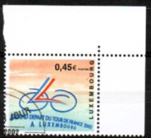 LUXEMBOURG, LUXEMBURG 2002, MI 1574  TOUR DE FRANCE,  ESST GESTEMPELT, OBLITÉRÉS - Oblitérés