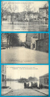 (Lot De 3) CPA 94 CHARENTON - INONDATIONS - Crue De Janvier 1910 - Charenton Le Pont