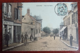 Cpa Vervins : Rue De Paris ( Animée ) - Vervins