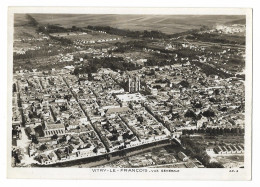 CPSM 51 VITRY-le-FRANCOIS Vue Aérienne - Vue Générale - Vitry-le-François