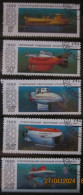 RUSSIA ~ 1990 ~ S.G. NUMBERS 6195 - 6199, ~ SUBMARINES. ~ VFU #03681 - Gebraucht