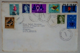 Australie - Enveloppe Circulée Avec Timbres Thématiques Sur La Flore Et La Faune (1967) - Used Stamps