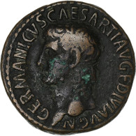 Germanicus, As, 39-40, Rome, Bronze, TTB, RIC:43 - Les Julio-Claudiens (-27 à 69)