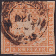 Wurttemberg 1857 Sc 9 Mi 7 Used - Gebraucht