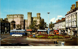 29-5-2024 (6 Z 28) UK - Caernarfon Castle Sauare - Gwynedd