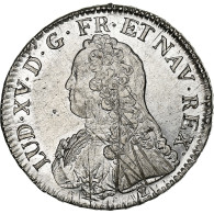 France, Louis XV, Ecu Aux Branches D'olivier, 1732, Rennes, Argent, SUP - 1715-1774 Ludwig XV. Der Vielgeliebte