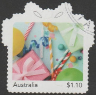 AUSTRALIA - DIE-CUT-USED 2020 $1.10 "MyStamps" - Party - Used Stamps