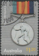 AUSTRALIA - DIE-CUT-USED 2023 $1.20 Lest We Forget - Vietnam War Medal - Used Stamps
