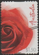 AUSTRALIA - DIE-CUT-USED 2024 $1.50 Special Occasions - Rose - Used Stamps
