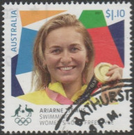 AUSTRALIA - USED 2021 $1.10 Tokyo Olympic Games Gold Medal Winners: Swimming - Women's 400 M Freestyle - Used Stamps