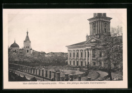 AK Mitau, Deutsche Kommandantur Und Kirche  - Lettonia