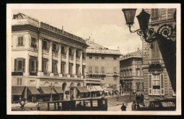 Cartolina Genova, Piazza Fontane Marose  - Genova (Genoa)