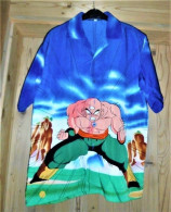 * VINTAGE  - Chemise D'été - Dragon Ball - Ten Shin Han (14 Ans) - Autres & Non Classés