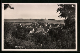 AK Münsingen, Teilansicht Mit Kirche  - Muensingen