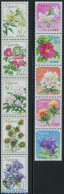 Japan 2008 Prefectual Flowers 10v (2x[::::]), Mint NH, Nature - Flowers & Plants - Ongebruikt
