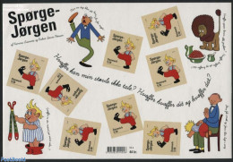 Denmark 2010 Europa, Children Books M/s S-a, Mint NH, History - Europa (cept) - Art - Children's Books Illustrations - Unused Stamps