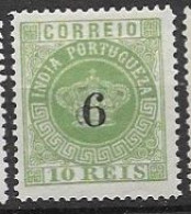 Portuguese India Mint No Gum * 1881 13 Euros - Inde Portugaise