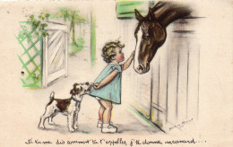 Germaine Bouret Illustrateur Cheval Chien - Bouret, Germaine