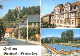 72378323 Steinbach-Hallenberg Hallenburg FDGB Erholungsheim Fortschritt Schwimmb - Schmalkalden