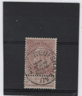 Belgie Nr 61 Neufchateau - 1893-1900 Schmaler Bart