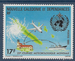 YT 500 - Météorologie Mondiale - Avion - Bateau - Carte De Nouvelle Calédonie - Ungebraucht