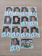 14 Vignettes PANINI  France 98  TTB - Edition Italienne