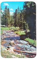 CPSM  9 X 14 Etats Unis USA (96) Wyoming Berrett Creek As Seen From Hwy. 130 On Western Slope Of The Range - Sonstige & Ohne Zuordnung