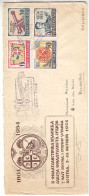 Yougoslavie - Lettre De 1954 - Oblit Beograd - Canons - Armoiries - Valeur 100,00 Euros - - Lettres & Documents