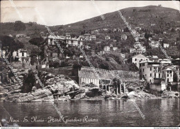 Ah769 Cartolina Nervi S.ilario Hotel Giardino Riviera Provincia Di Genova - Genova (Genoa)
