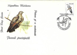 Moldova - First Day Cover FDC 1993 : Eurasian Cuckoo ( Cuculus Conorus) - Coucous, Touracos
