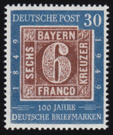 115 Briefmarken 30 Pf. PLF Kerbe Links Im Bildrand In Höhe Der 8, Postfrisch ** - Variétés Et Curiosités