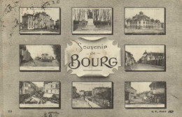 Fantaisie Souvenir De BOURG  8 Vues RV - Altri & Non Classificati