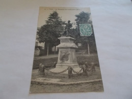 THIAIS ( 94 Val De Marne ) LE MONUMENT DES COMBATTANTS 1870/71 GROS PLAN  1907 - Thiais