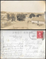 USA Iowa Reinbeck View Old Real Photo PC 1915. Grundy County - Altri & Non Classificati