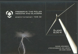 ARCTIC-ANTARCTIC, FINLAND-ALAND 2009 PRESERVATION OF POLAR REGIONS S/S** - Preservare Le Regioni Polari E Ghiacciai