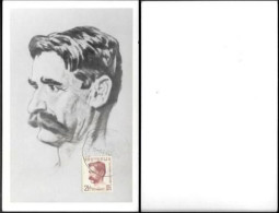 Australia Maxi Card 1960s. Poet Writer Henry Lawson. Literature - Maximumkaarten