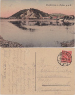 Ansichtskarte Meißen Poselgebirge Mit Dorf Und Dampfer 1922  - Meissen