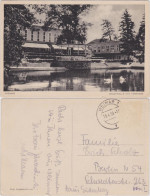 Ansichtskarte Weimar Stadthalle Mit Terrasse 1959  - Weimar