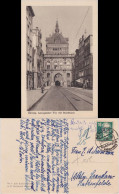 Postcard Danzig Gdańsk/Gduńsk Langgasser Tor Und Stockturm 1950  - Danzig