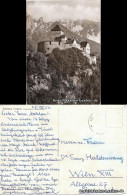 Postcard Vaduz Schloss Vaduz 1954 - Liechtenstein