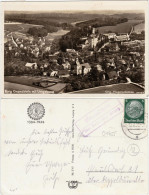 Ansichtskarte Gnandstein-Kohren-Sahlis Luftbild Burg Gnandstein 1938  - Kohren-Sahlis