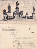 Ansichtskarte Worms Lutherdenkmal 1905  - Worms