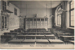 75 PARIS - Ecole Edgar Quinet  - Une Classe - Education, Schools And Universities