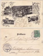 Seifhennersdorf Stadtpartien, Straßen Oberlausitz Ansichtskarte 1901 - Seifhennersdorf