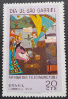 Bresil Brasil Brazil 1970 Telecommunications Yvert 941 (*) MNG - Neufs