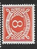 Ireland Postage Due Mh * (10 Euros) 1962 - Segnatasse