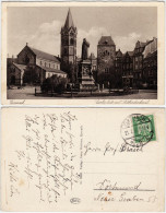 Ansichtskarte Eisenach Karlsplatz Mit Lutherdenkmal 1926 - Eisenach