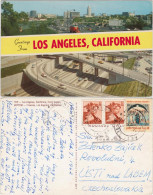 Postcard Los Angeles Los Angeles Civil Center And Freeway 1962 - Sonstige & Ohne Zuordnung