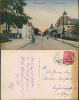 Ansichtskarte Seifhennersdorf Straßenpartie - Post Mit Bahnhof 1918  - Seifhennersdorf